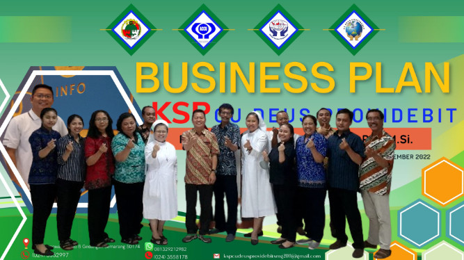 BUSINESS PLAN TAHUN 2022 CU DEUS PROVIDEBIT