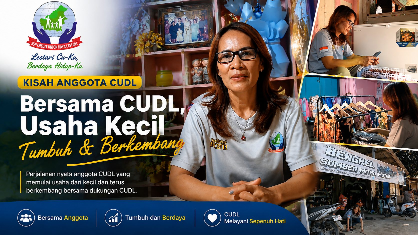 Bersama CUDL, Usaha Kecil Tumbuh dan Berkembang