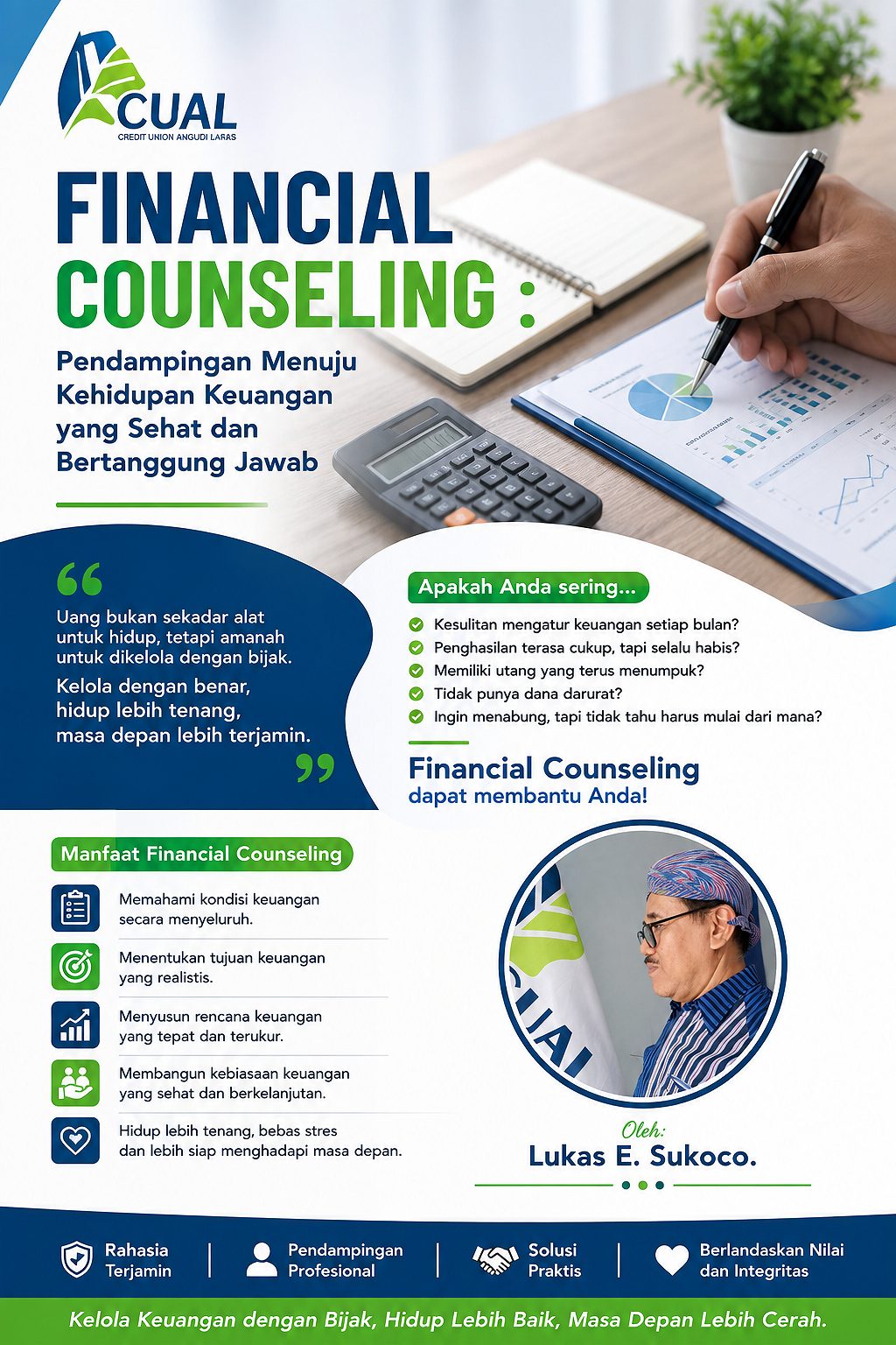 FINANCIAL  COUNSELING: Pendampingan Menuju Kehidupan Keuangan yang Sehat dan Bertanggung Jawab