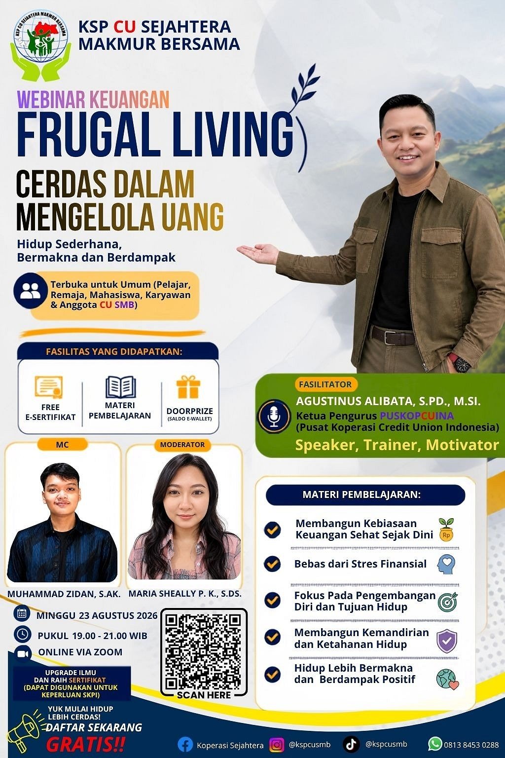 Frugal Living: Cerdas Mengelola Uang Menuju Hidup yang Sederhana, Bermakna & Berdampak