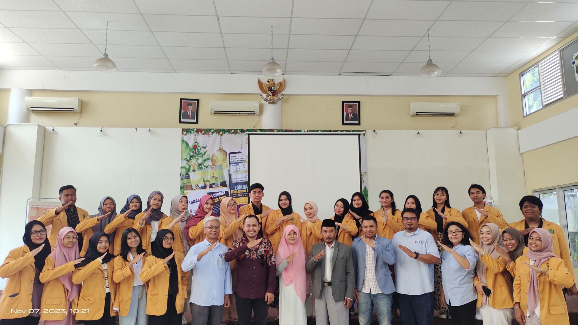 Kunjungan Mahasiswa Universitas Mulawarman