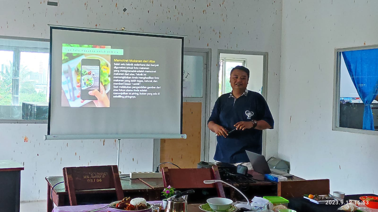 Literasi Teknologi "Workshop Food Photography"