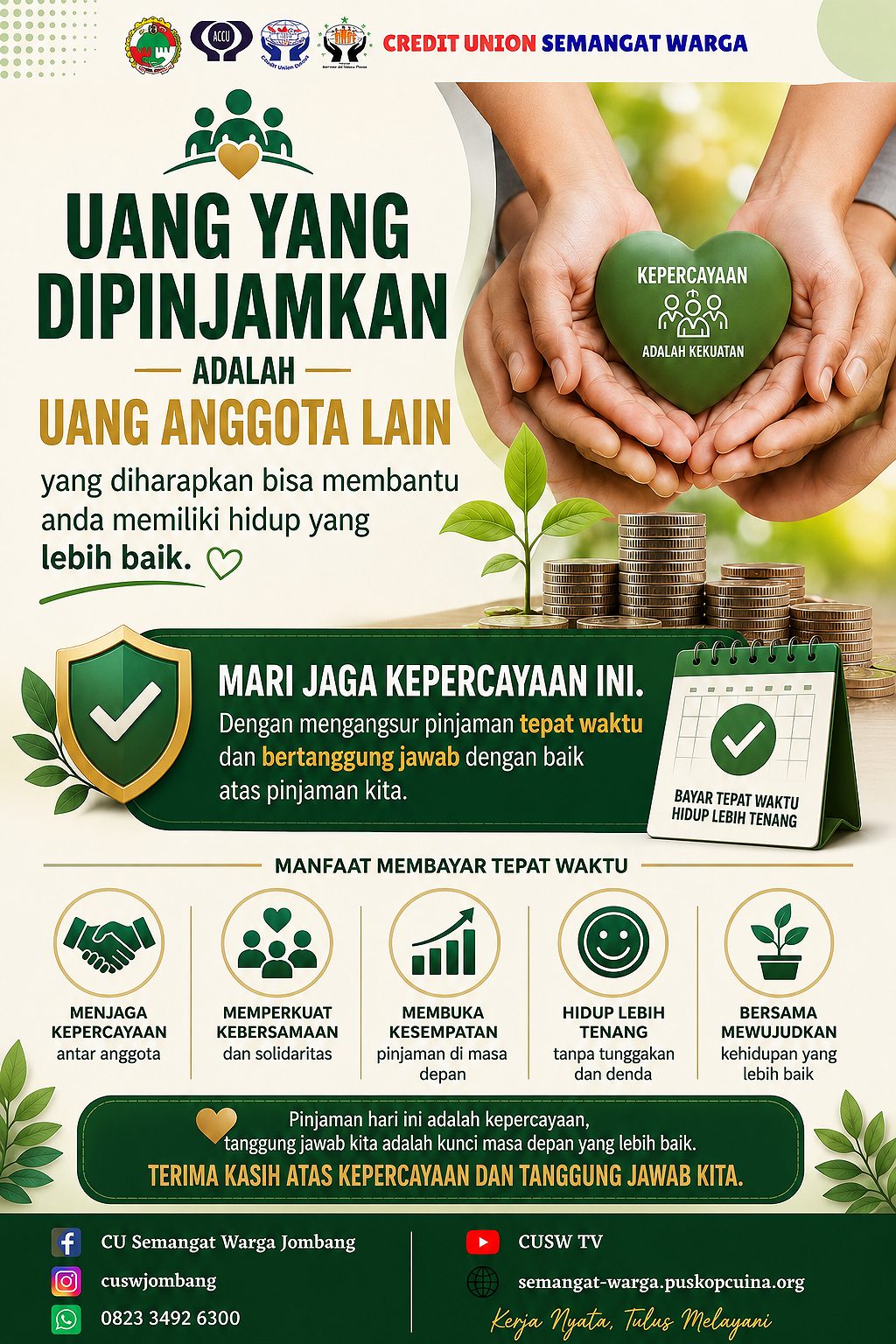 Uang yang Dipinjamkan adalah Uang Anggota Lain